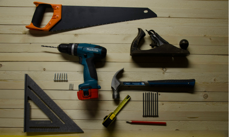 Photographie d'outils de bricolage