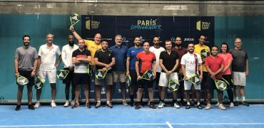Photographie des participants du data padel trophy